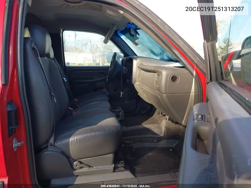 2GCEC19T251313207 2005 Chevrolet Silverado 1500