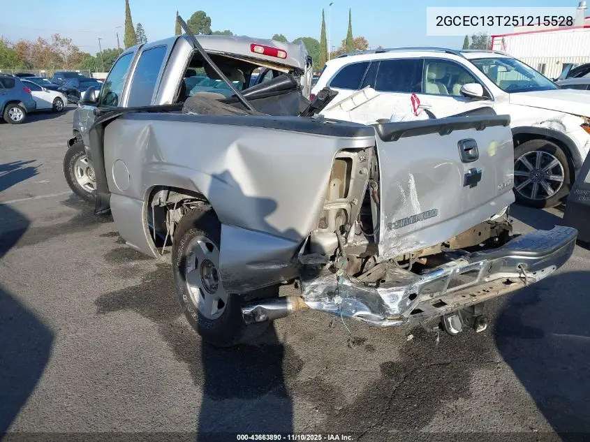 2GCEC13T251215528 2005 Chevrolet Silverado 1500 Ls