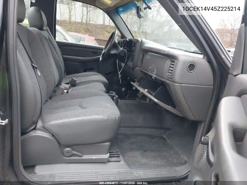 1GCEK14V45Z225214 2005 Chevrolet Silverado 1500 Work Truck