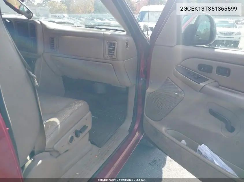 2GCEK13T351365599 2005 Chevrolet Silverado 1500 Z71