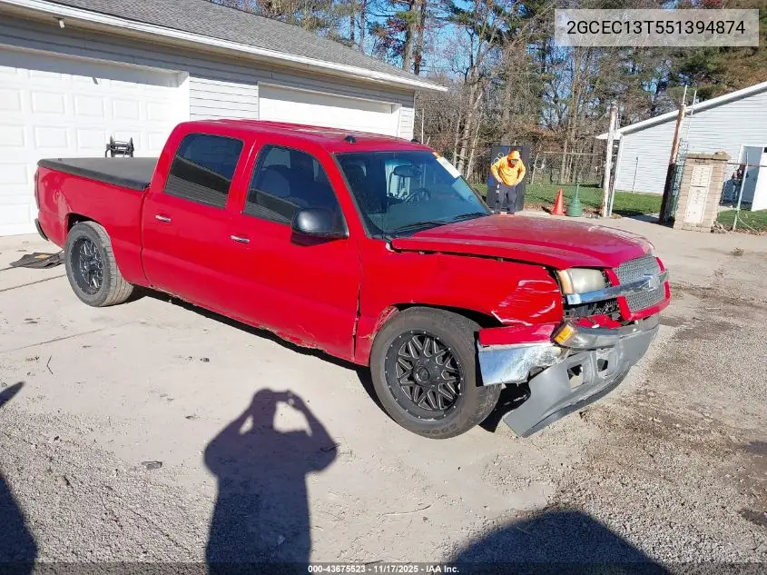 2GCEC13T551394874 2005 Chevrolet Silverado 1500 Ls