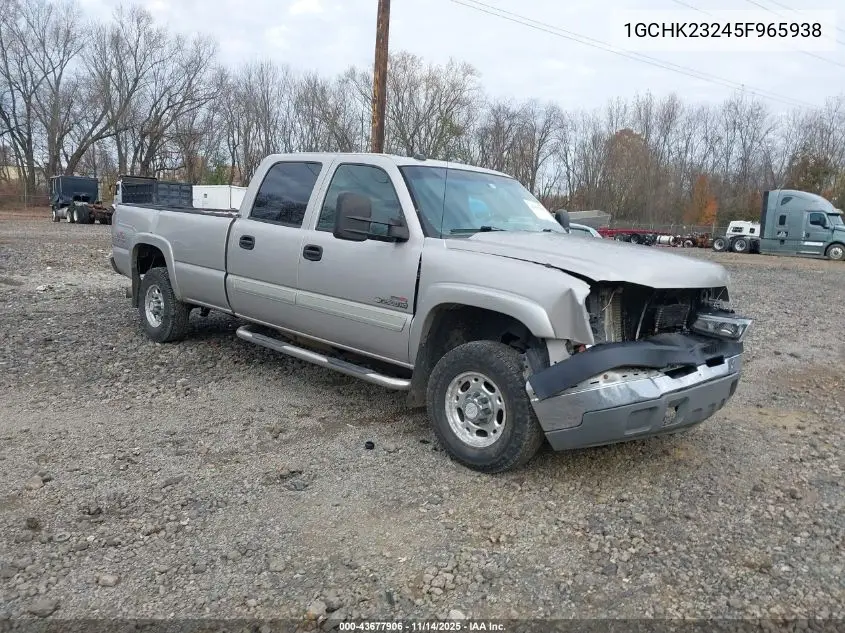 1GCHK23245F965938 2005 Chevrolet Silverado 2500Hd Ls