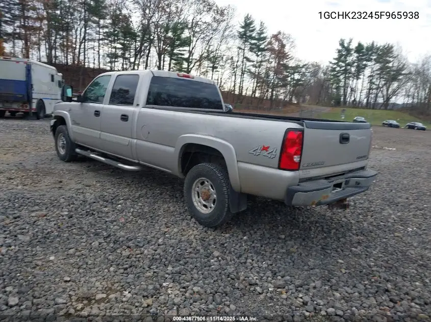 1GCHK23245F965938 2005 Chevrolet Silverado 2500Hd Ls