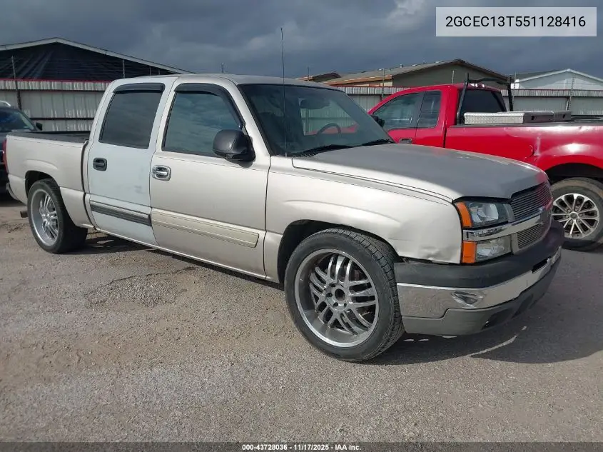 2GCEC13T551128416 2005 Chevrolet Silverado 1500 Ls
