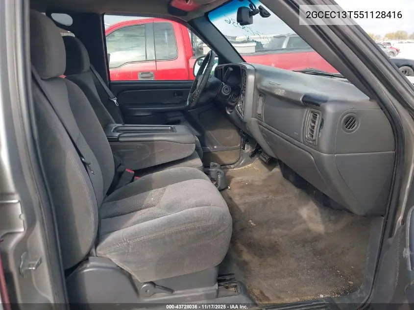 2GCEC13T551128416 2005 Chevrolet Silverado 1500 Ls