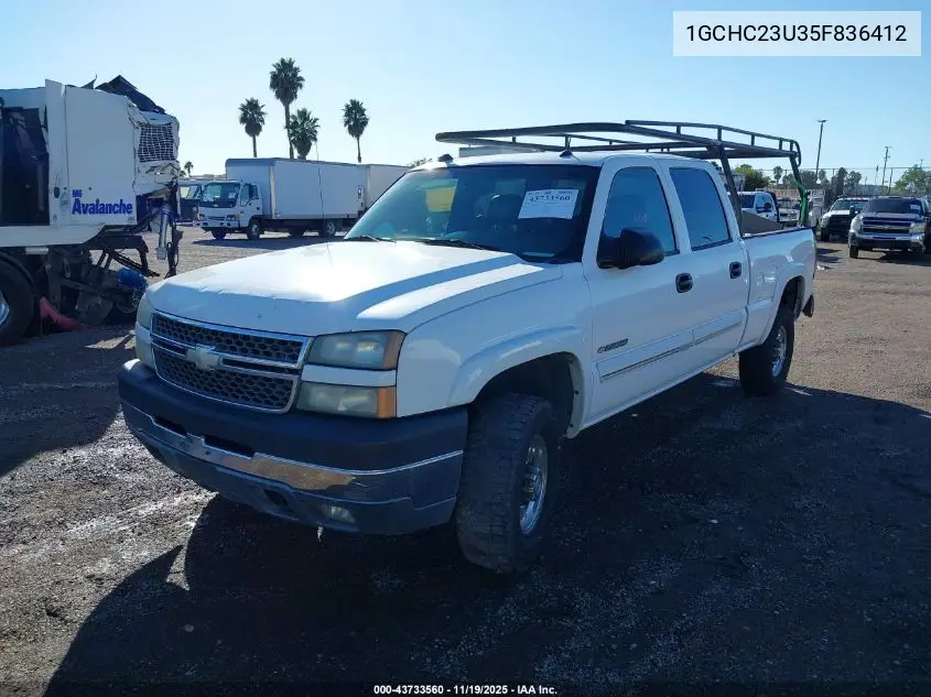 1GCHC23U35F836412 2005 Chevrolet Silverado 2500Hd Lt