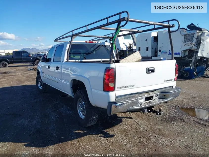 1GCHC23U35F836412 2005 Chevrolet Silverado 2500Hd Lt