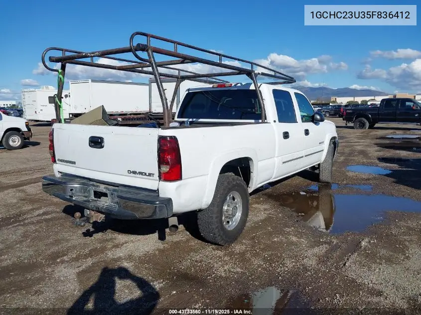1GCHC23U35F836412 2005 Chevrolet Silverado 2500Hd Lt