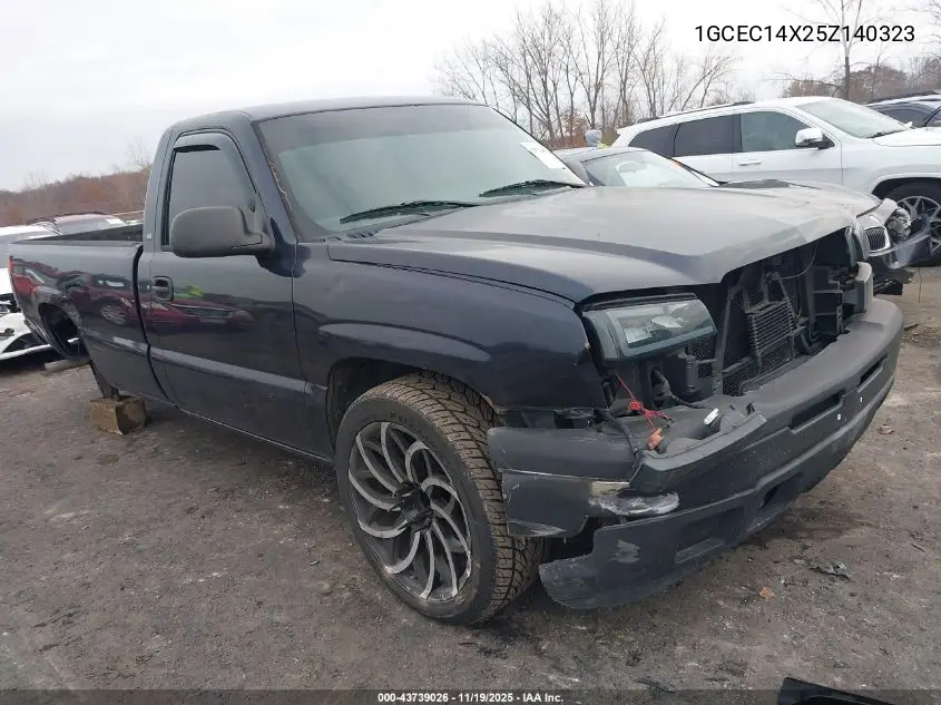 1GCEC14X25Z140323 2005 Chevrolet Silverado 1500 Work Truck
