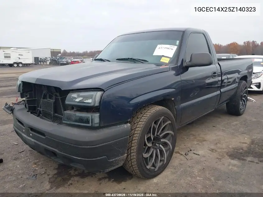 1GCEC14X25Z140323 2005 Chevrolet Silverado 1500 Work Truck