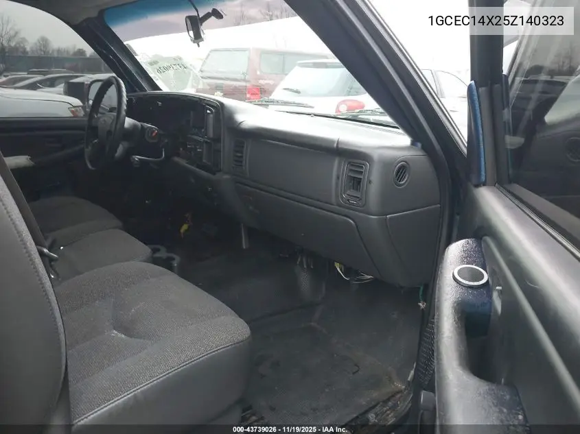 1GCEC14X25Z140323 2005 Chevrolet Silverado 1500 Work Truck