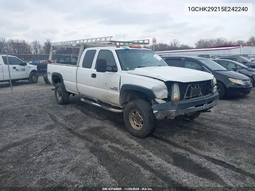 1GCHK29215E242240 2005 Chevrolet Silverado 2500Hd Work Truck