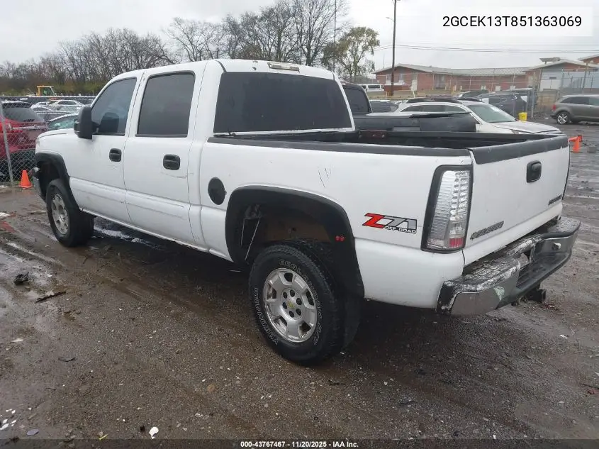 2GCEK13T851363069 2005 Chevrolet Silverado 1500 Z71
