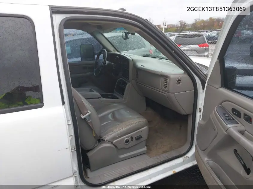2GCEK13T851363069 2005 Chevrolet Silverado 1500 Z71