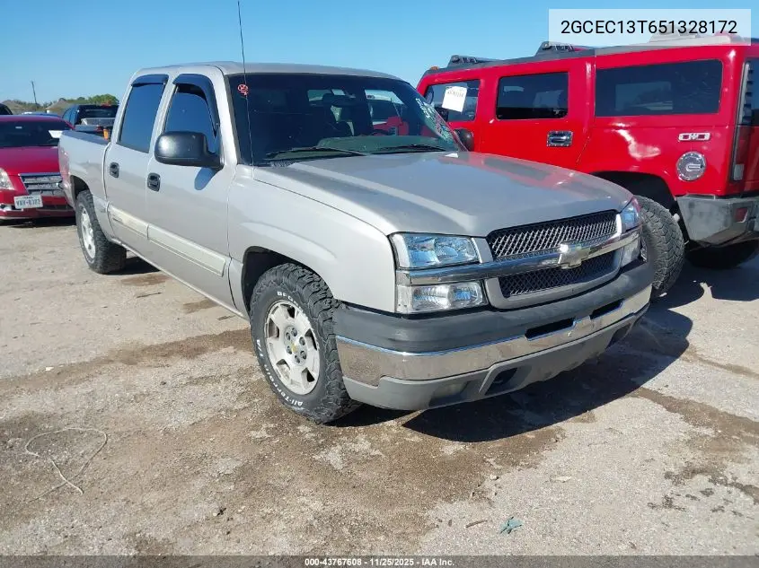 2GCEC13T651328172 2005 Chevrolet Silverado 1500 Ls