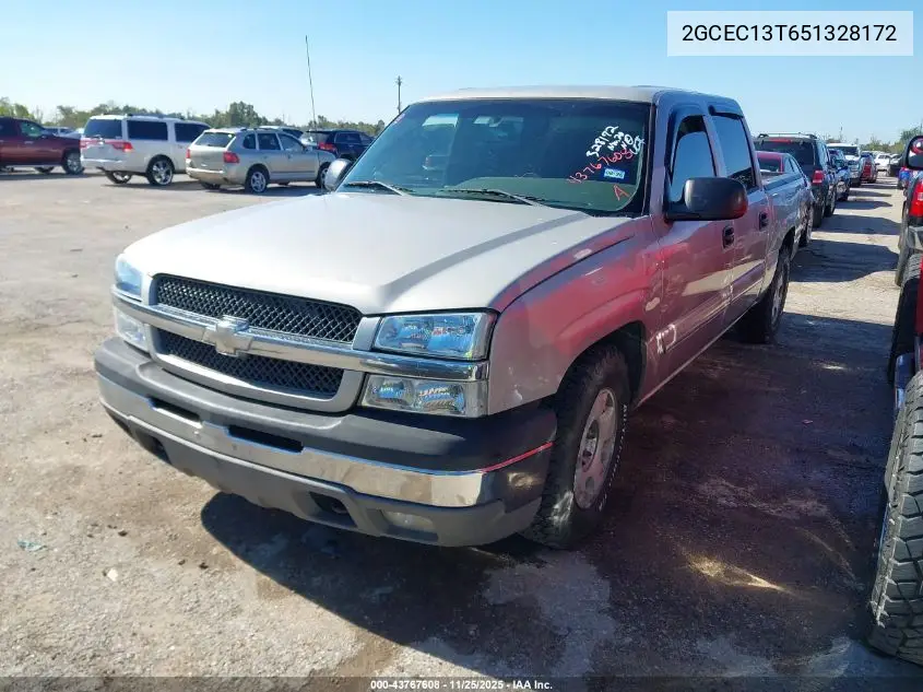 2GCEC13T651328172 2005 Chevrolet Silverado 1500 Ls