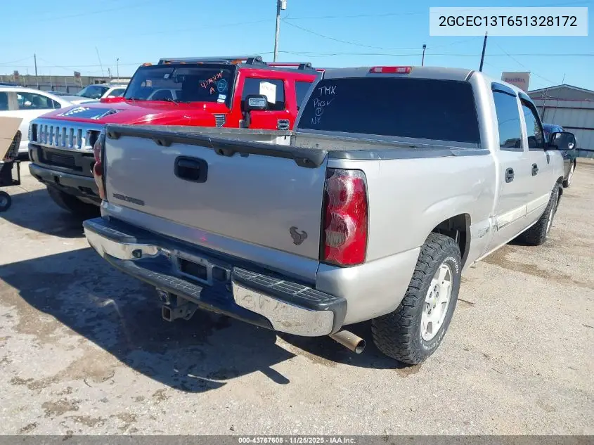 2GCEC13T651328172 2005 Chevrolet Silverado 1500 Ls