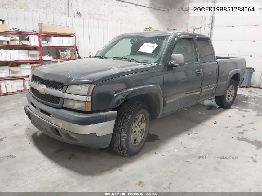 2GCEK19B851288064 2005 Chevrolet Silverado 1500 Z71