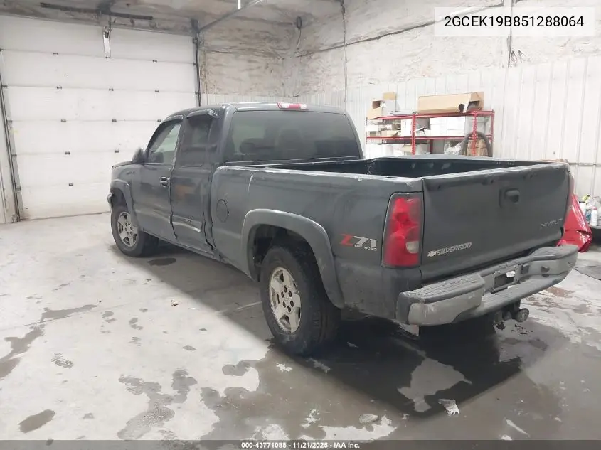 2GCEK19B851288064 2005 Chevrolet Silverado 1500 Z71