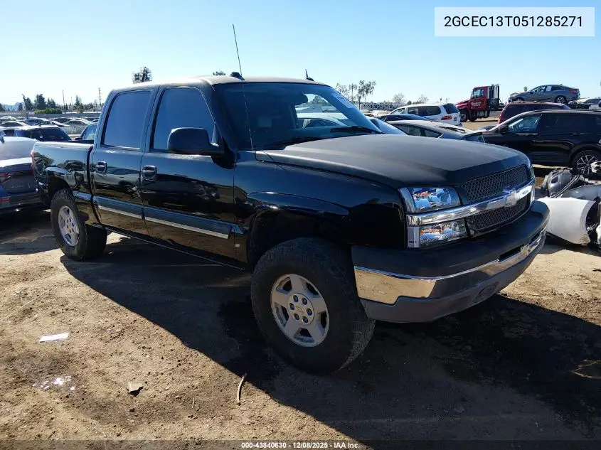 2GCEC13T051285271 2005 Chevrolet Silverado 1500 Ls