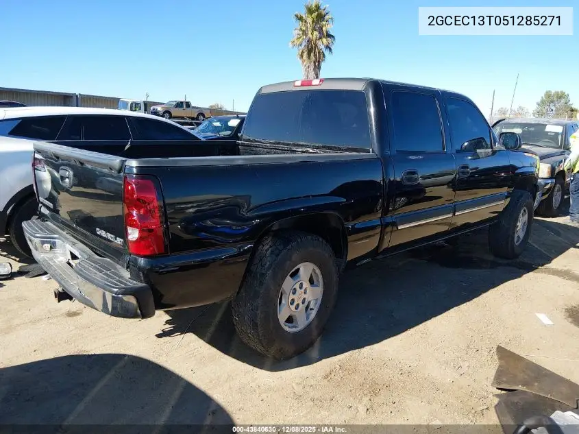 2GCEC13T051285271 2005 Chevrolet Silverado 1500 Ls