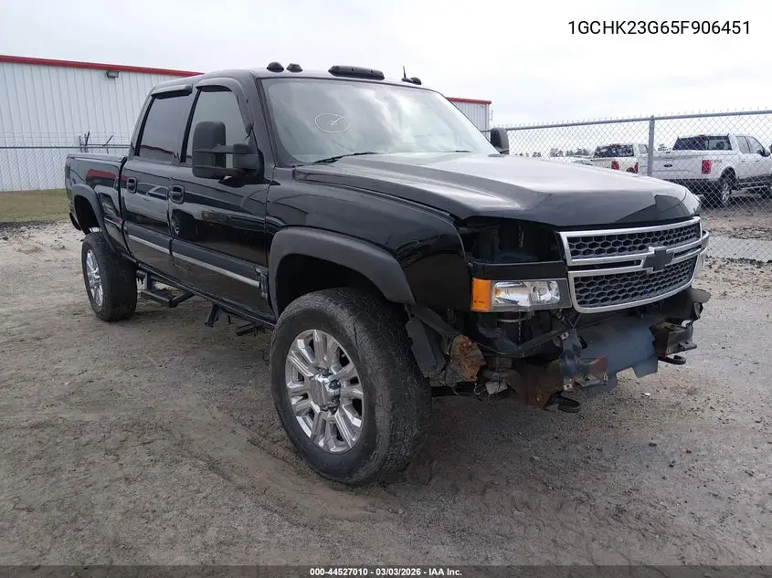 1GCHK23G65F906451 2005 Chevrolet Silverado 2500Hd Lt
