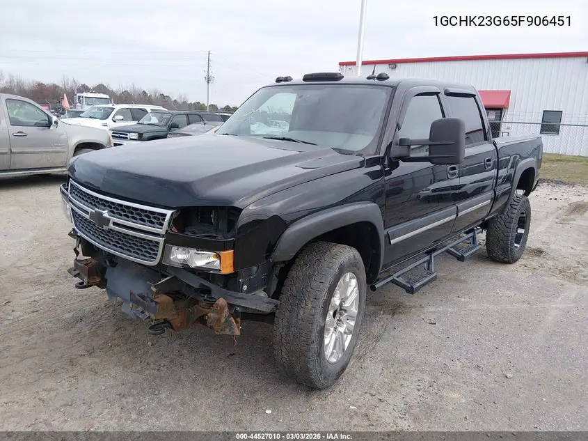 1GCHK23G65F906451 2005 Chevrolet Silverado 2500Hd Lt