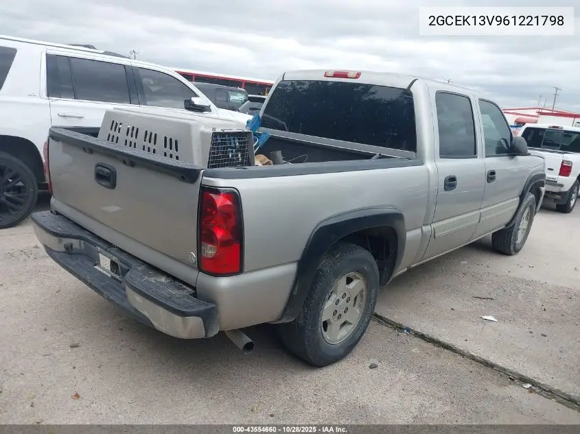 2GCEK13V961221798 2006 Chevrolet Silverado 1500 Ls