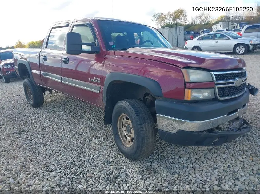1GCHK23266F105220 2006 Chevrolet Silverado 2500Hd Lt1