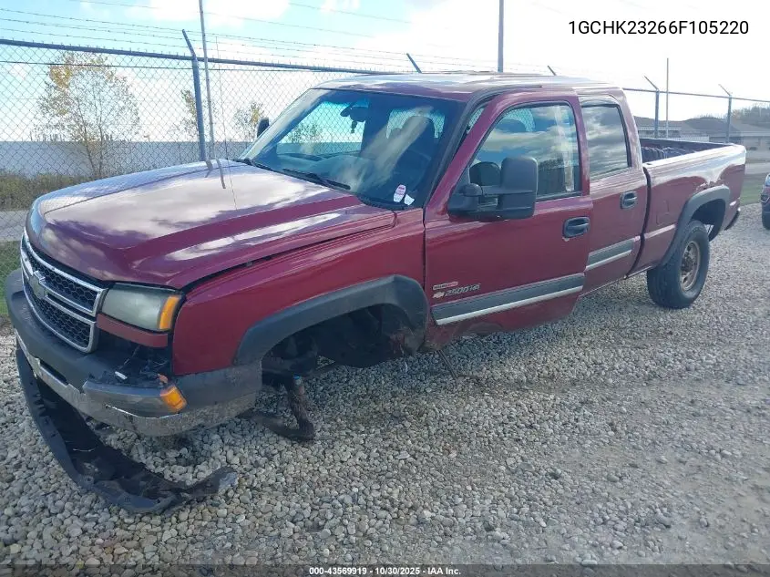 1GCHK23266F105220 2006 Chevrolet Silverado 2500Hd Lt1