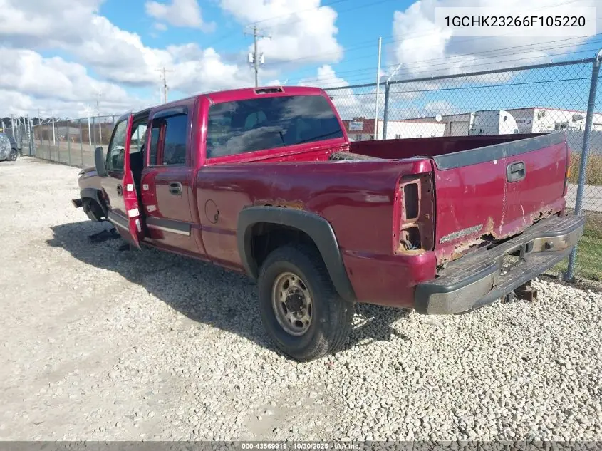 1GCHK23266F105220 2006 Chevrolet Silverado 2500Hd Lt1