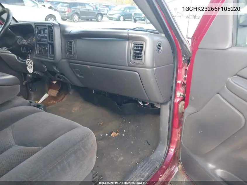 1GCHK23266F105220 2006 Chevrolet Silverado 2500Hd Lt1