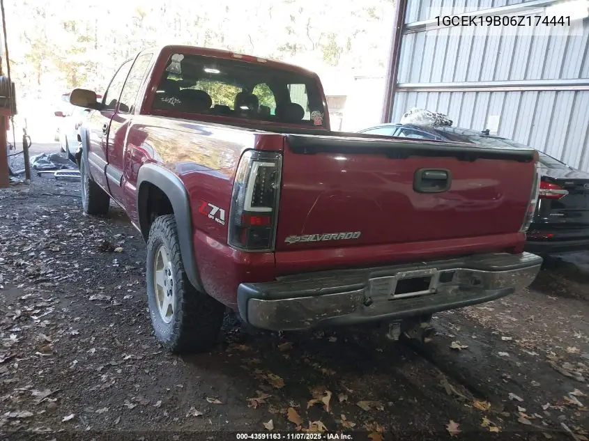 1GCEK19B06Z174441 2006 Chevrolet Silverado 1500 Lt3