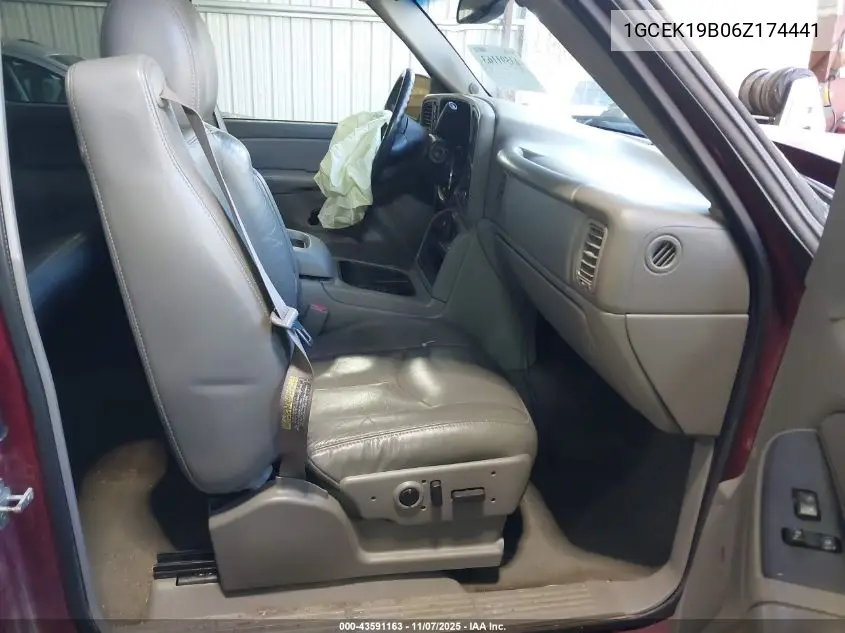 1GCEK19B06Z174441 2006 Chevrolet Silverado 1500 Lt3