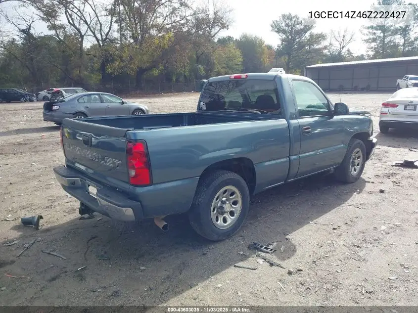 1GCEC14Z46Z222427 2006 Chevrolet Silverado 1500 Ls