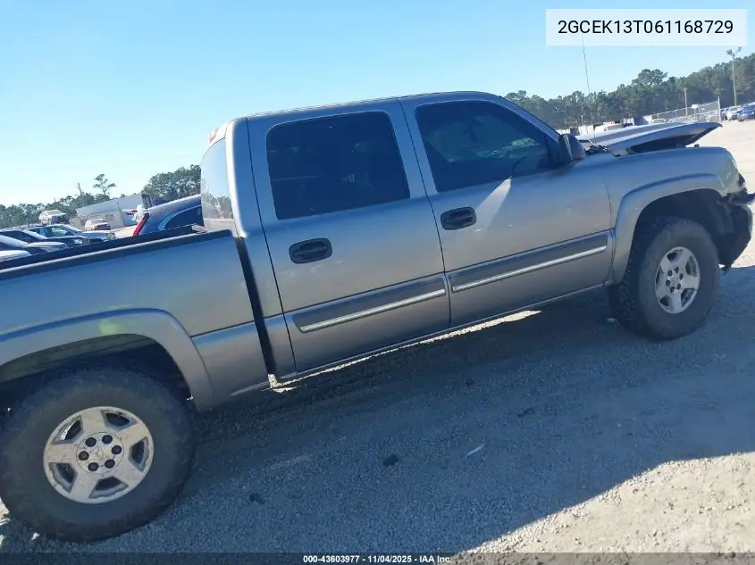 2GCEK13T061168729 2006 Chevrolet Silverado 1500 Lt3