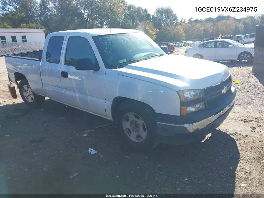 1GCEC19VX6Z234975 2006 Chevrolet Silverado 1500 Work Truck