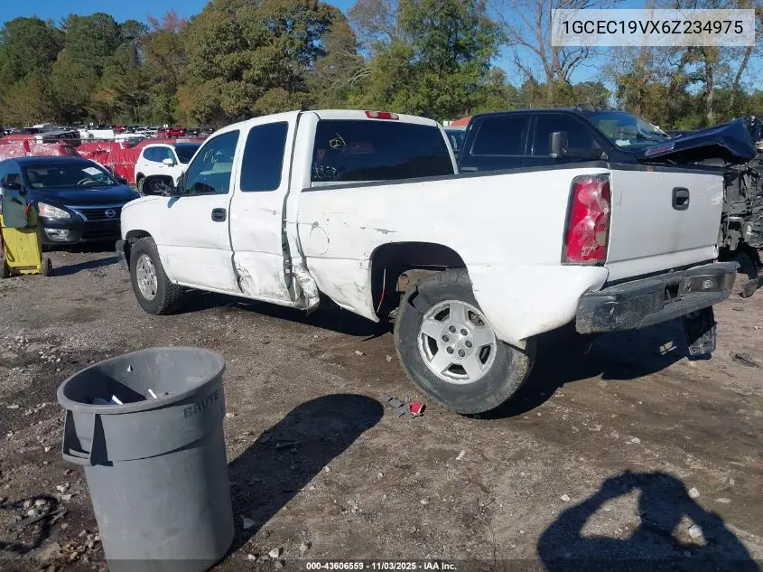 1GCEC19VX6Z234975 2006 Chevrolet Silverado 1500 Work Truck