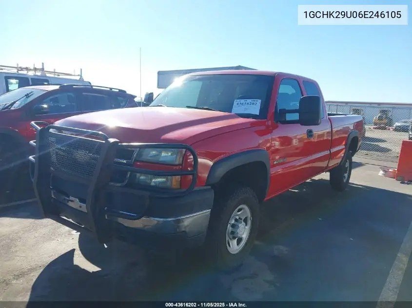 1GCHK29U06E246105 2006 Chevrolet Silverado 2500Hd Work Truck