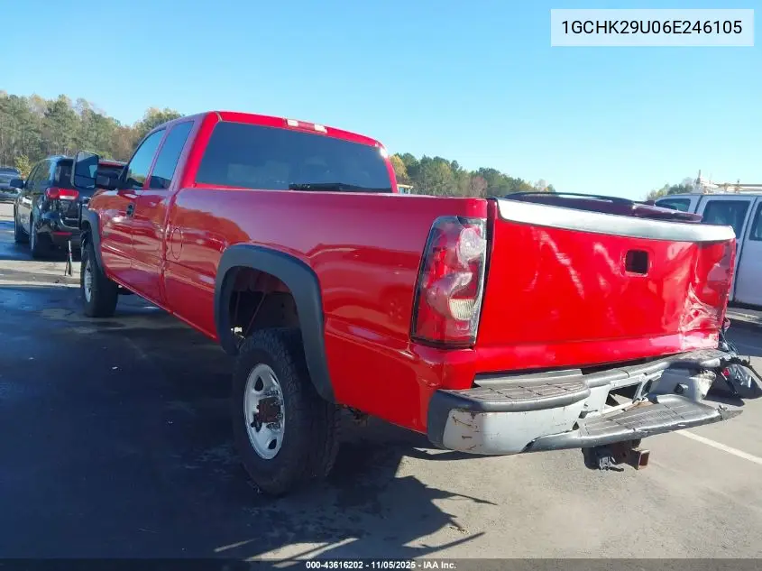 1GCHK29U06E246105 2006 Chevrolet Silverado 2500Hd Work Truck