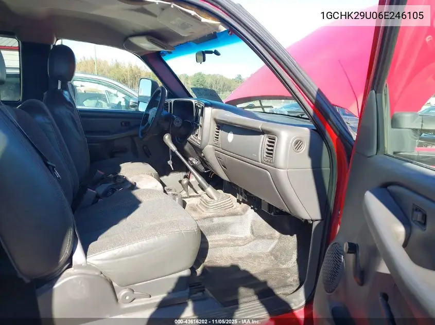 1GCHK29U06E246105 2006 Chevrolet Silverado 2500Hd Work Truck