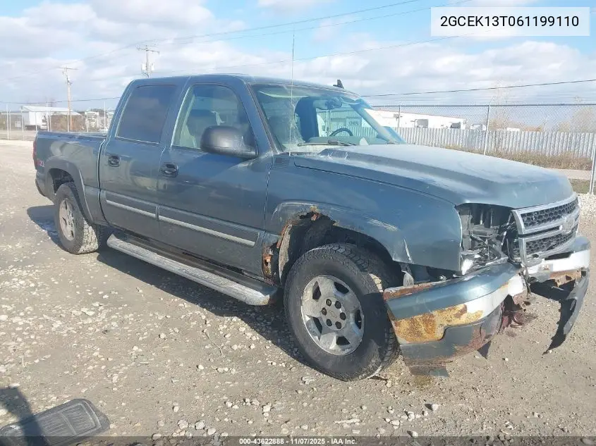 2GCEK13T061199110 2006 Chevrolet Silverado 1500 Lt3
