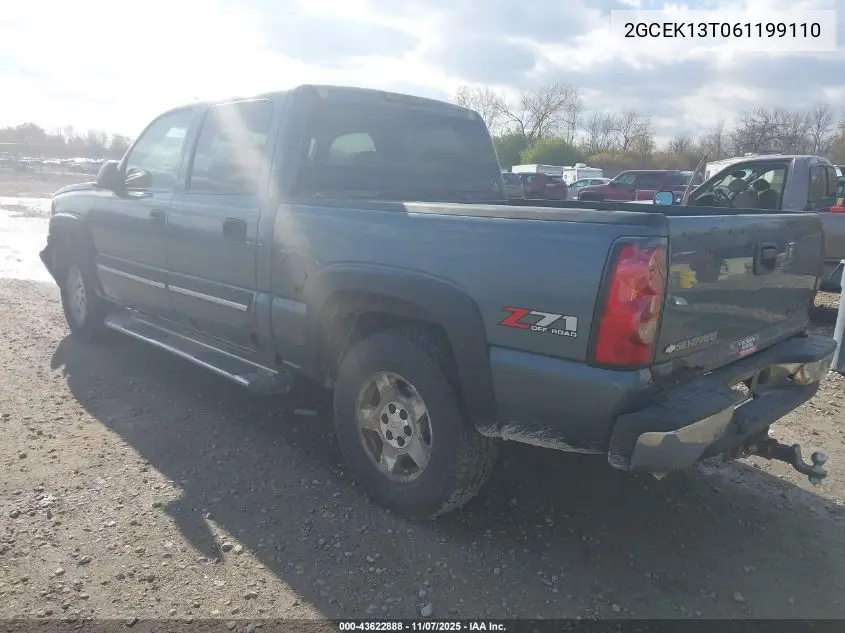 2GCEK13T061199110 2006 Chevrolet Silverado 1500 Lt3