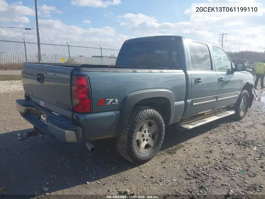 2GCEK13T061199110 2006 Chevrolet Silverado 1500 Lt3