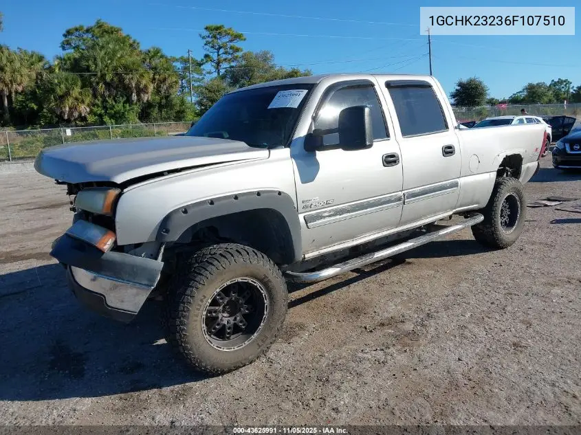 1GCHK23236F107510 2006 Chevrolet Silverado 2500Hd Lt2