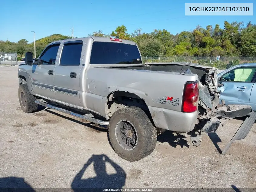 1GCHK23236F107510 2006 Chevrolet Silverado 2500Hd Lt2