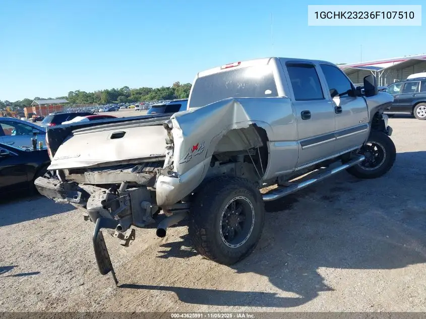 1GCHK23236F107510 2006 Chevrolet Silverado 2500Hd Lt2