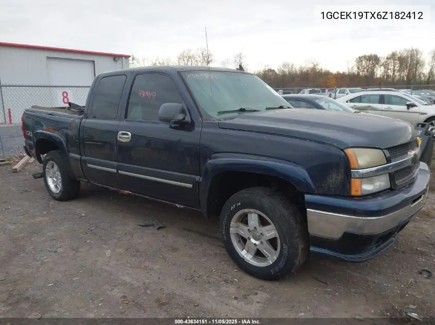 1GCEK19TX6Z182412 2006 Chevrolet Silverado 1500 Lt3