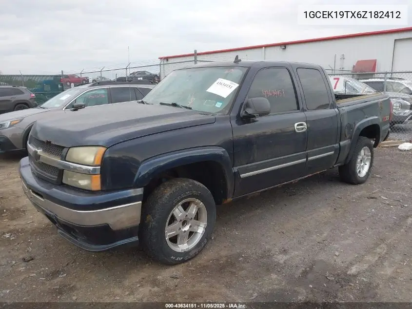 1GCEK19TX6Z182412 2006 Chevrolet Silverado 1500 Lt3