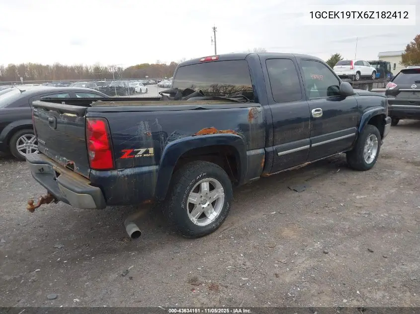 1GCEK19TX6Z182412 2006 Chevrolet Silverado 1500 Lt3